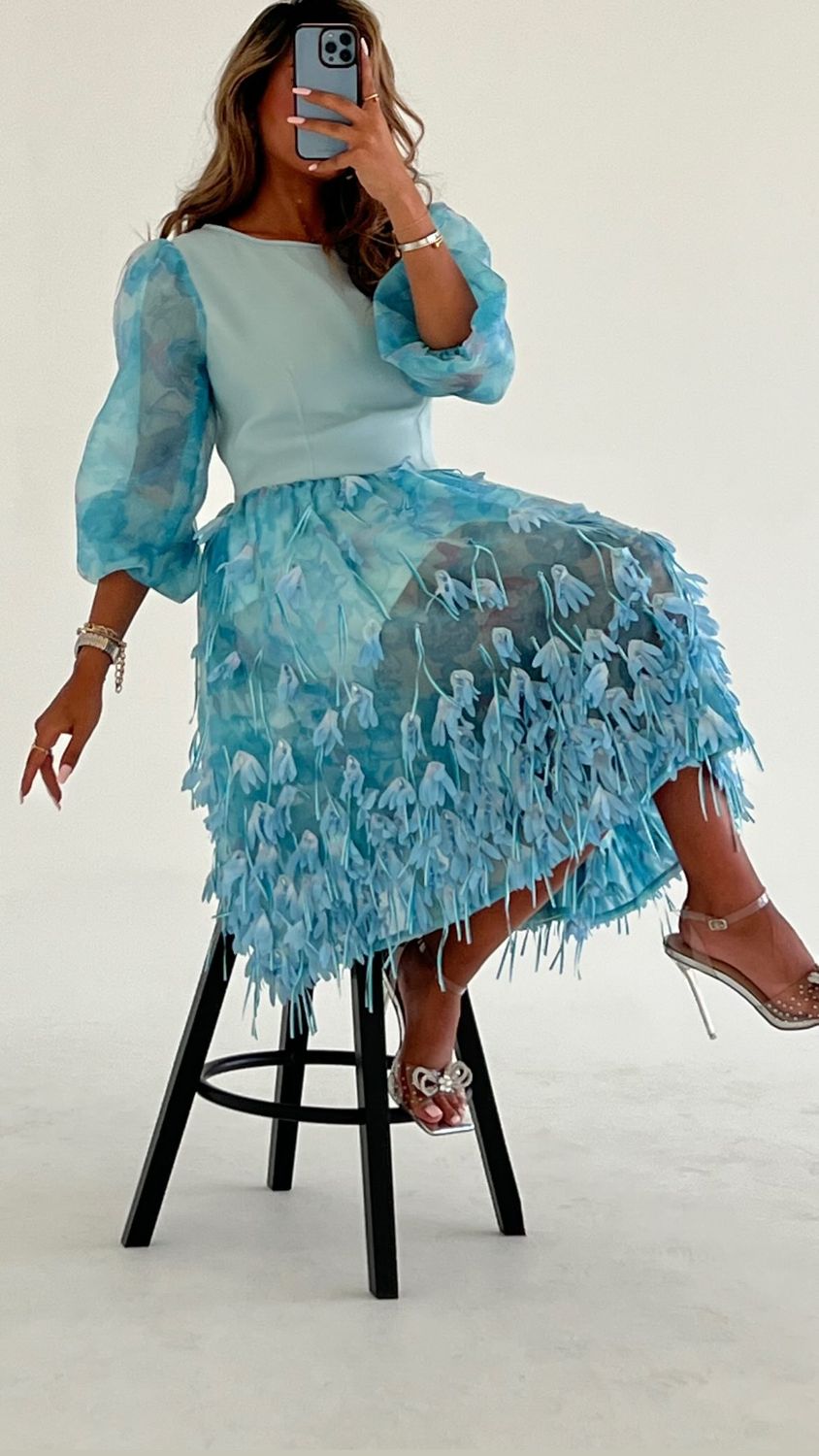 Applique skirt set