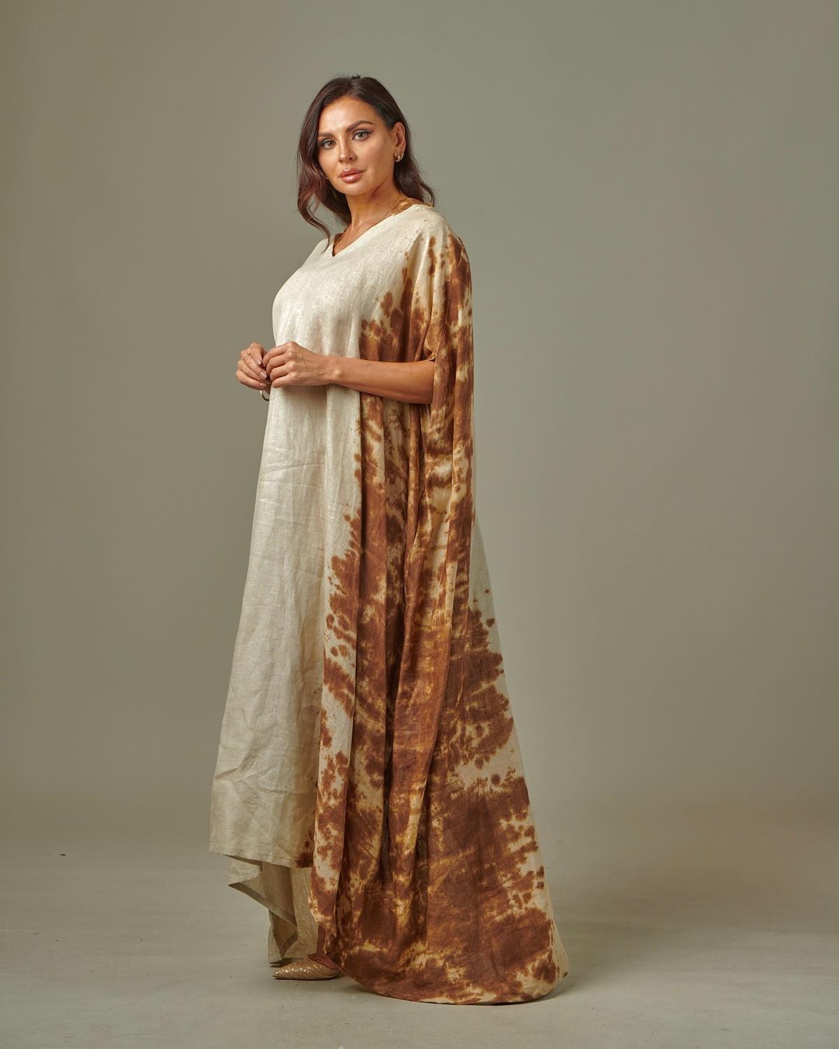 Marble panel kaftan