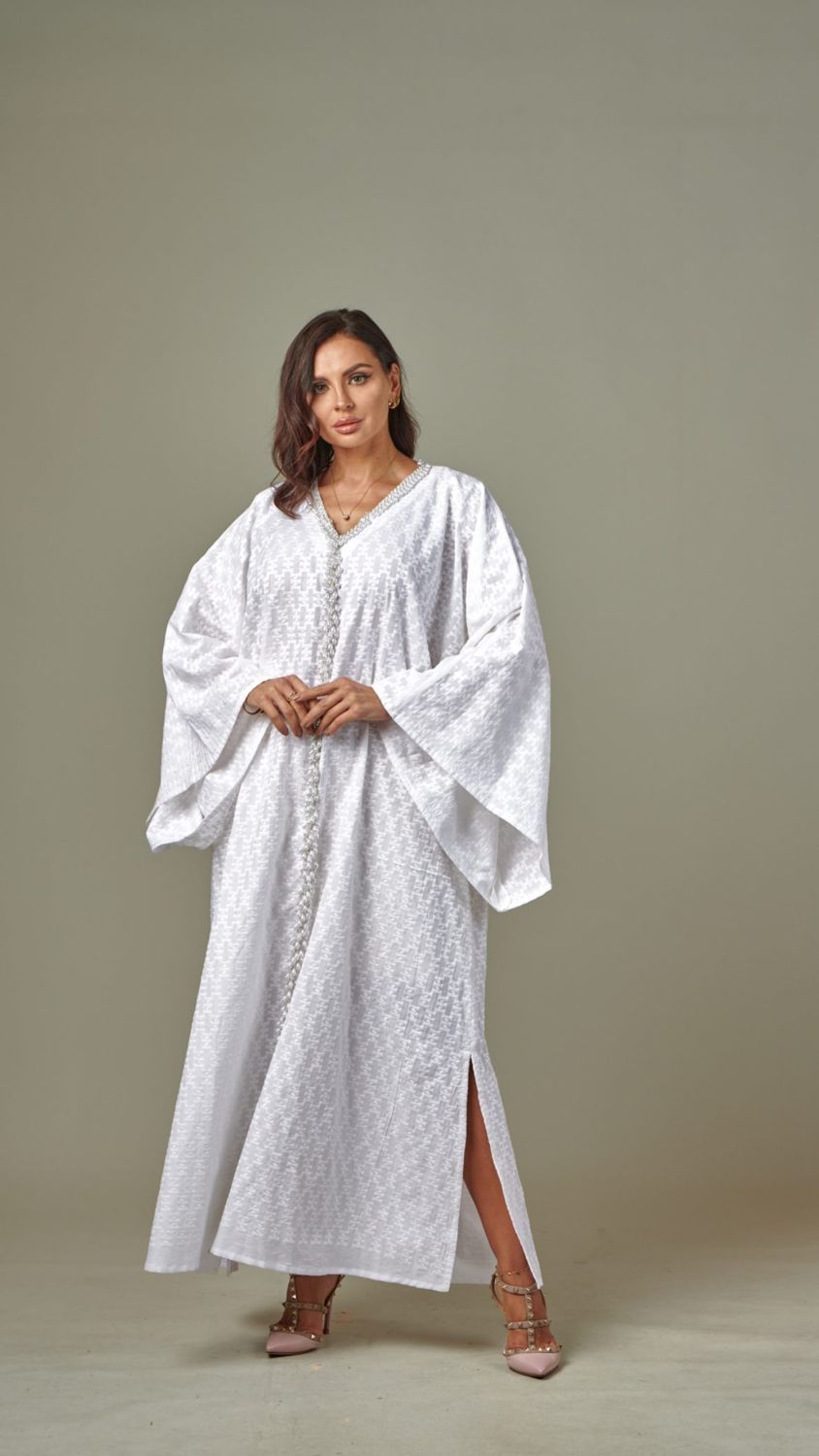 Textured kaftan