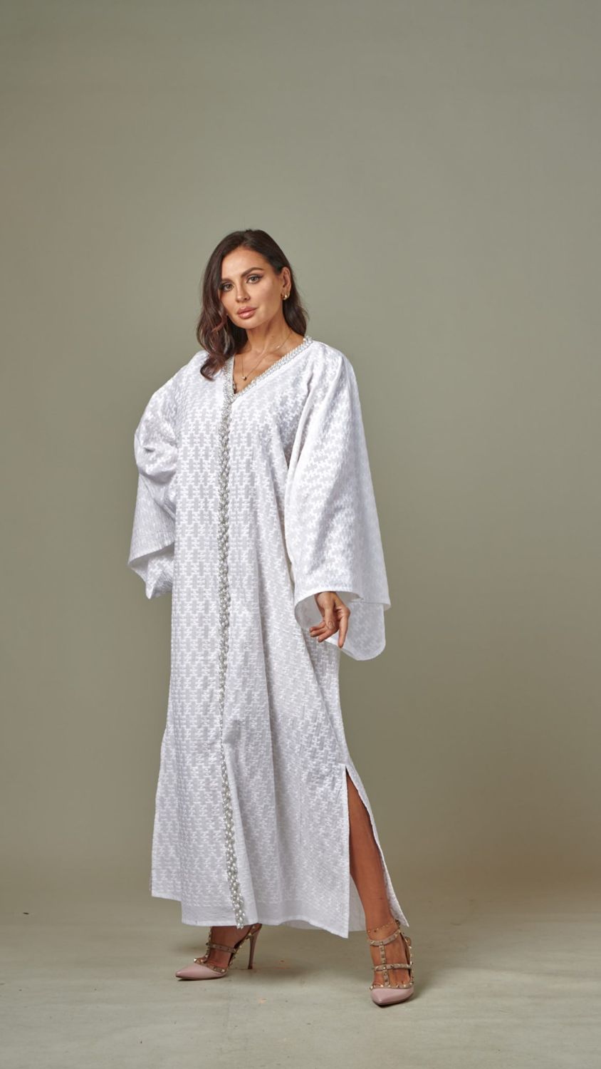 Textured kaftan