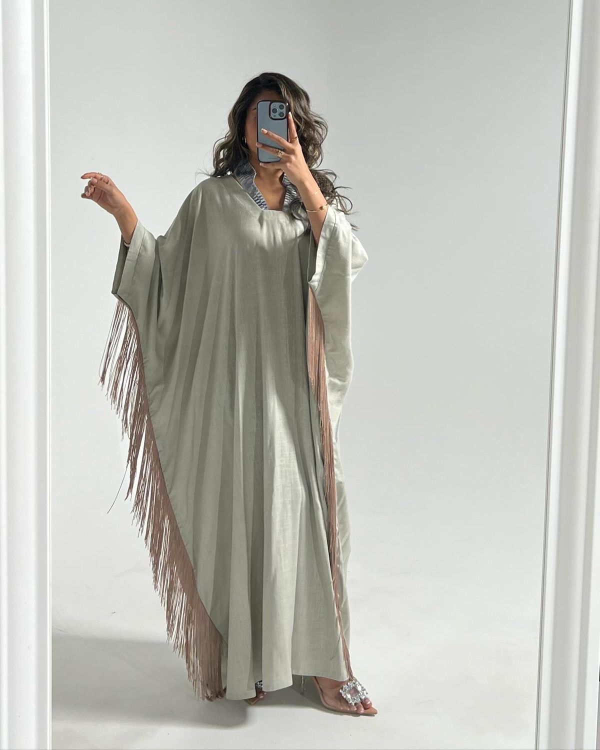 Fringe kaftan