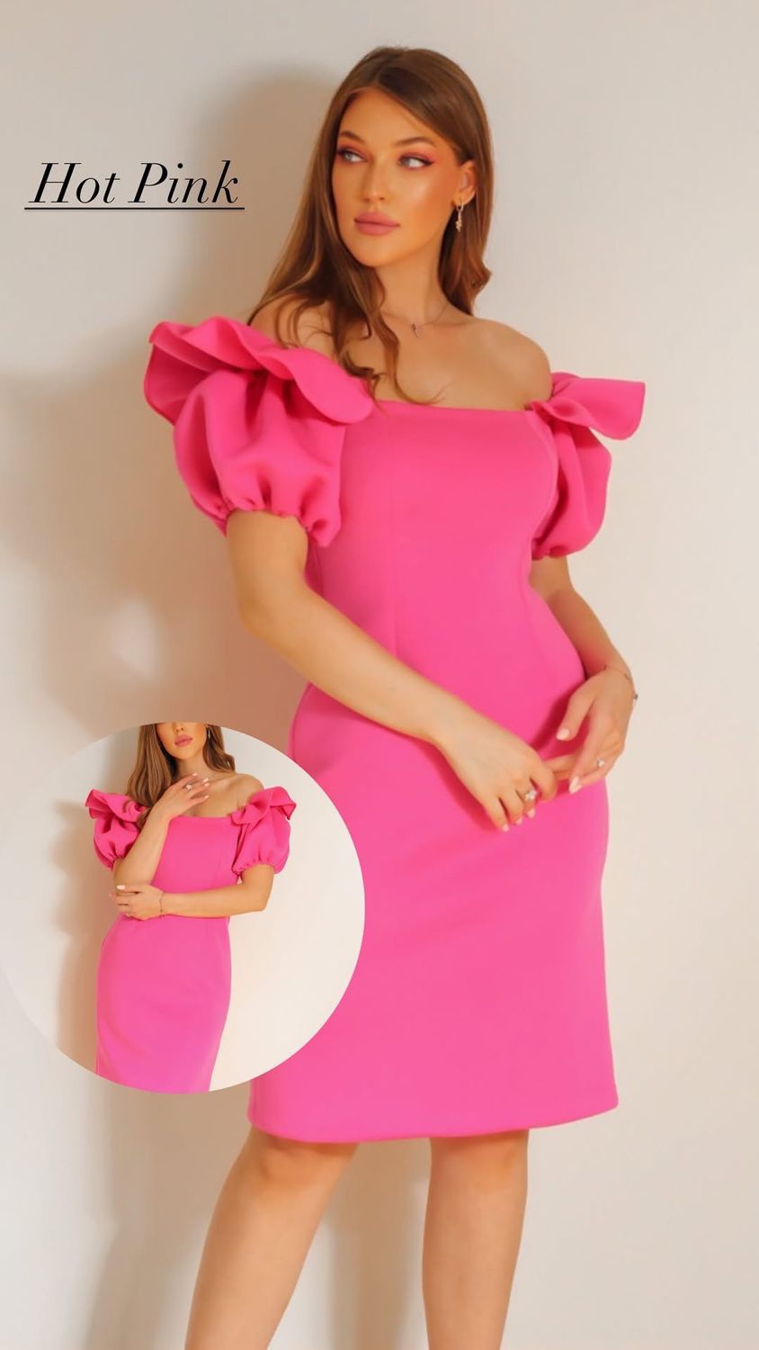 Hot Pink dress