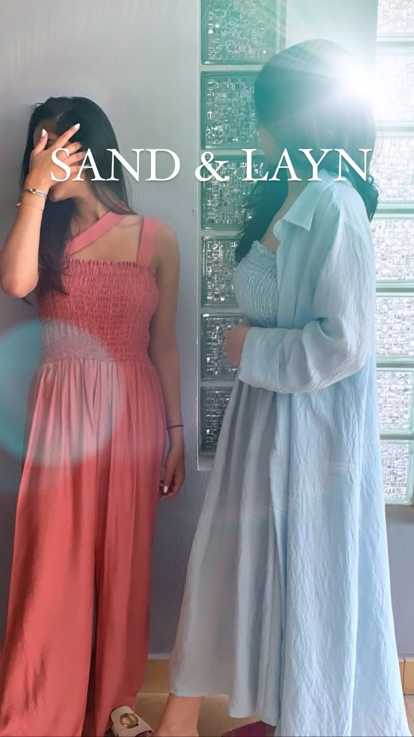 Smocked maxi