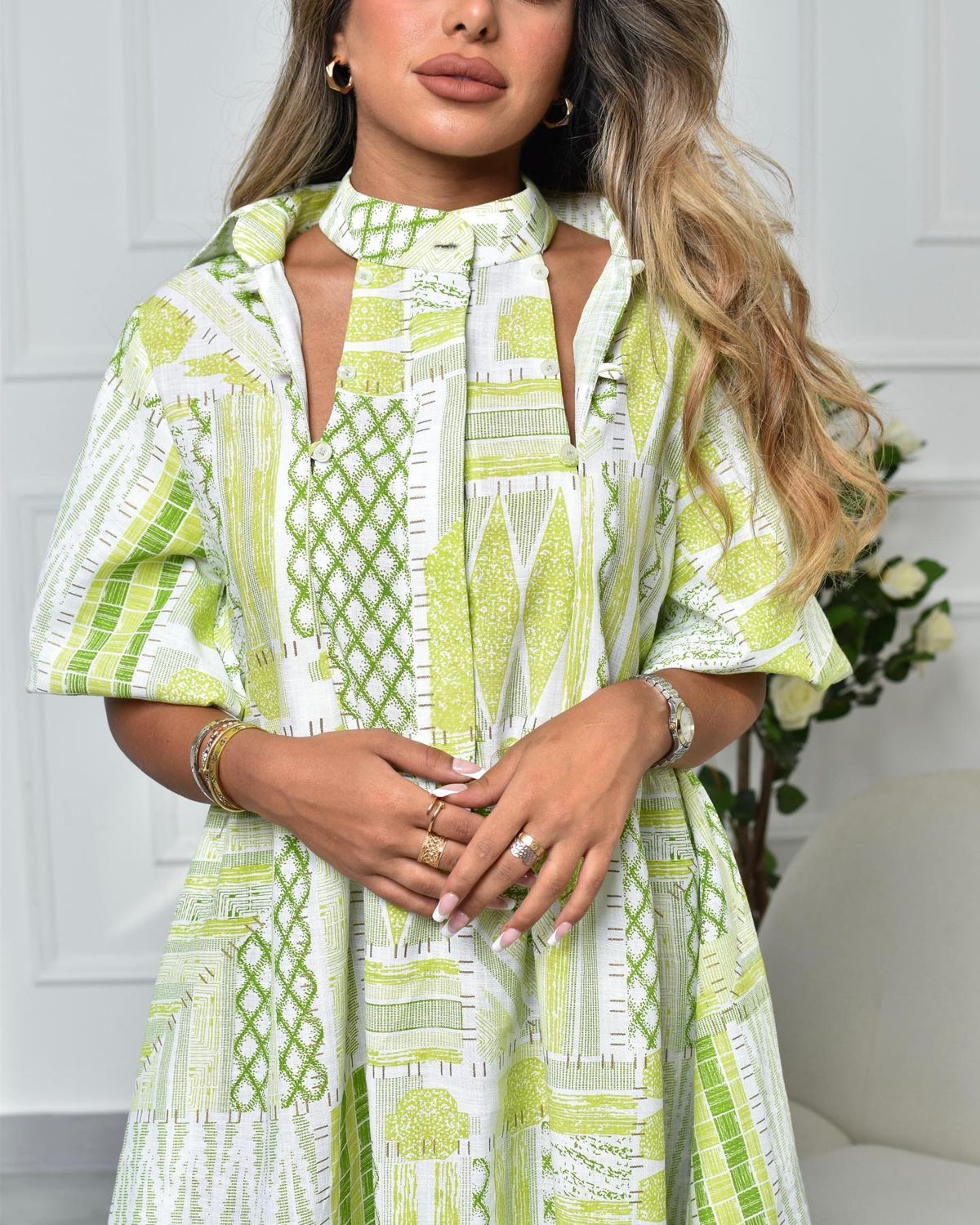 Print dress